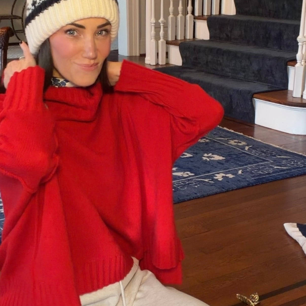 Devon Turtleneck Poncho