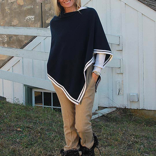Villa Cashmere Poncho