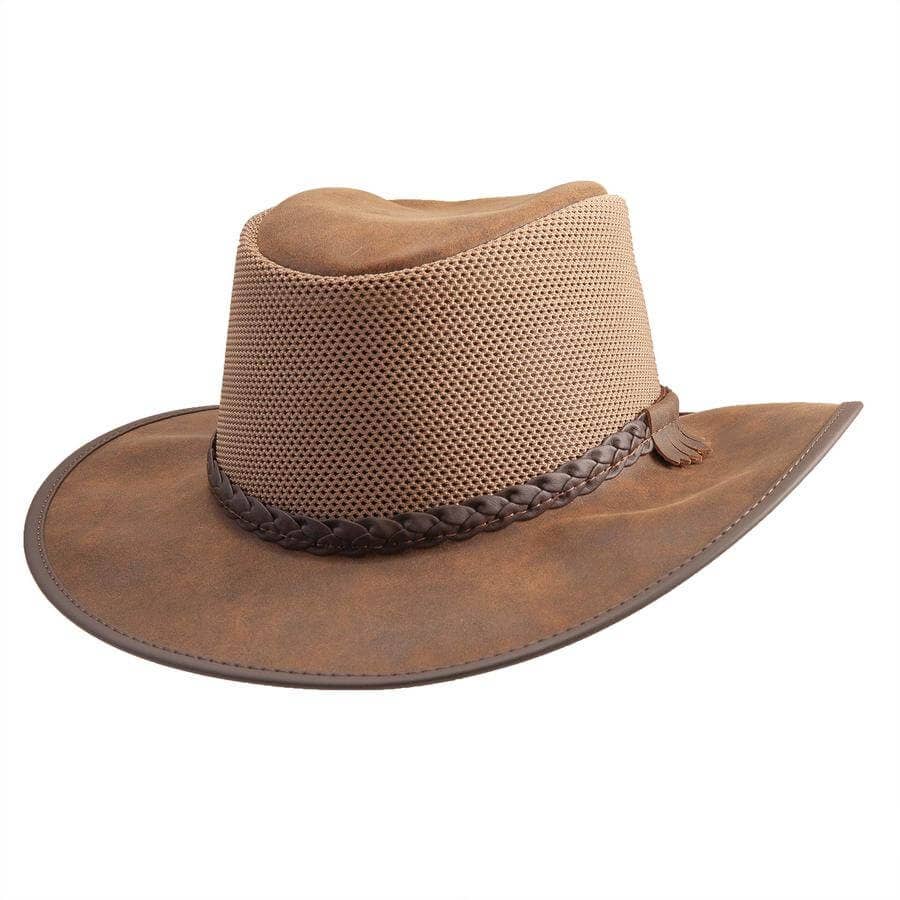 ISLEFIELD Crusher Breeze Outback Hat with wide brim and ventilation for sun protection and outdoor comfort