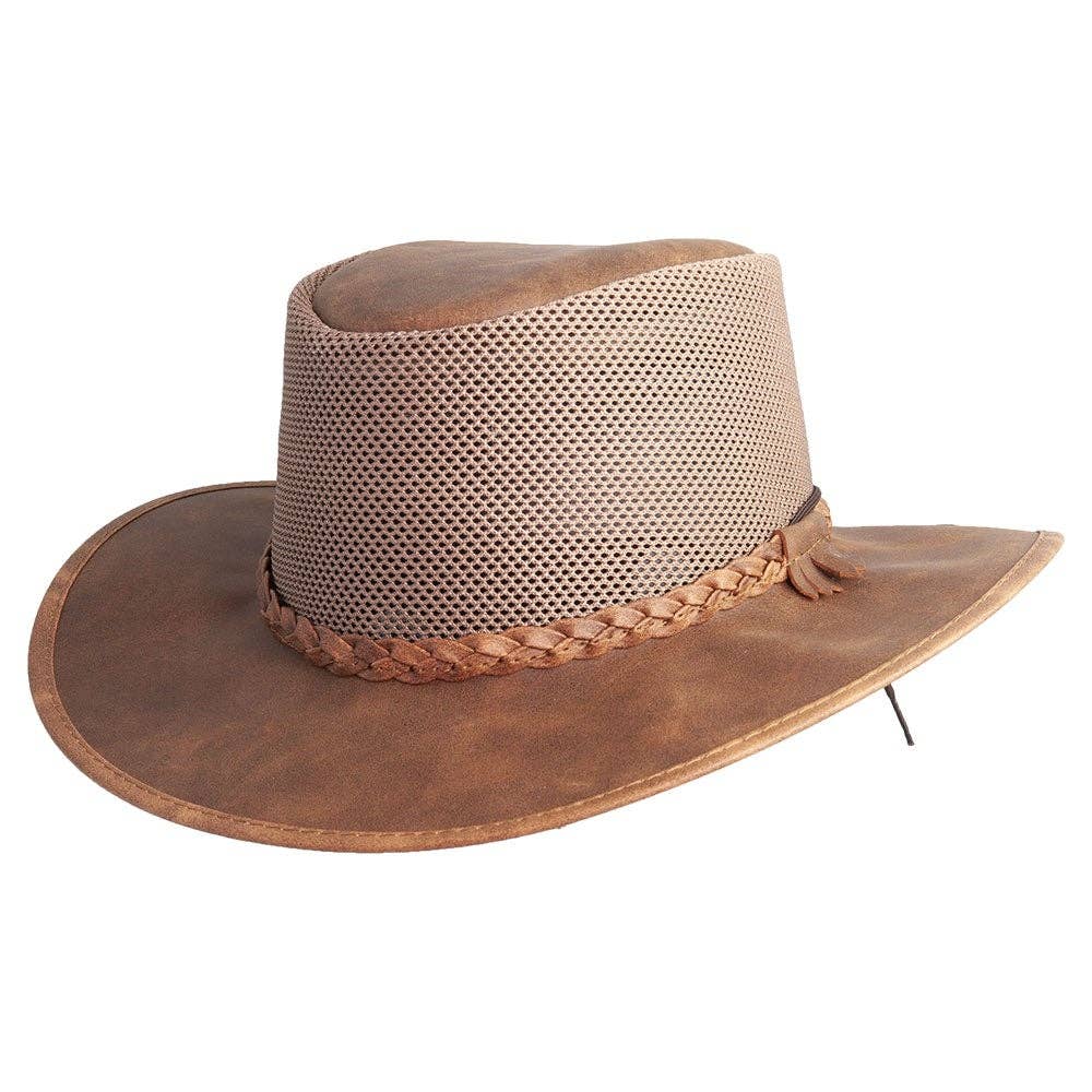 ISLEFIELD Crusher Breeze Outback Hat with wide brim and breathable design perfect for outdoor sun protection