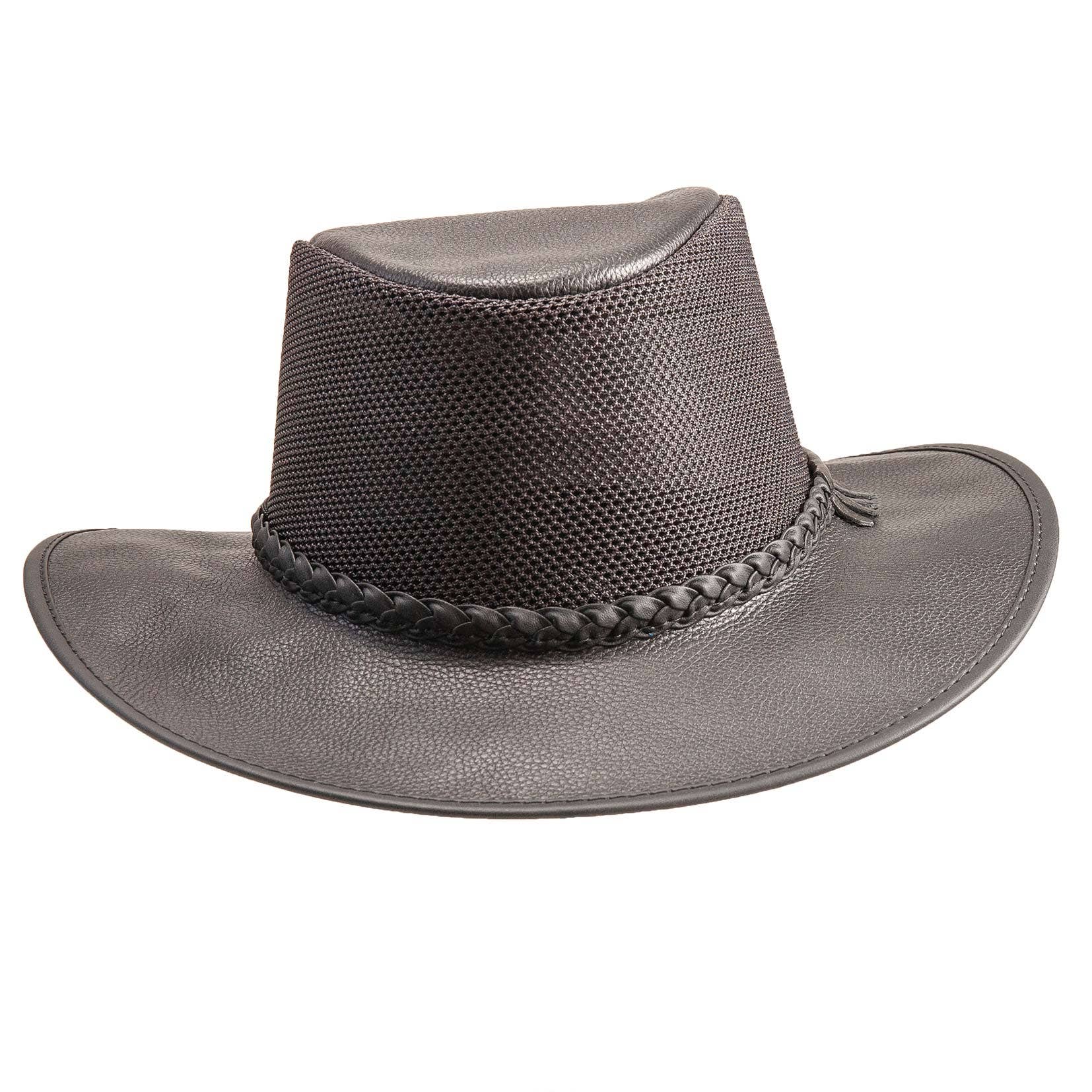 ISLEFIELD Crusher Breeze Outback Hat with wide brim and lightweight design, perfect for outdoor sun protection.