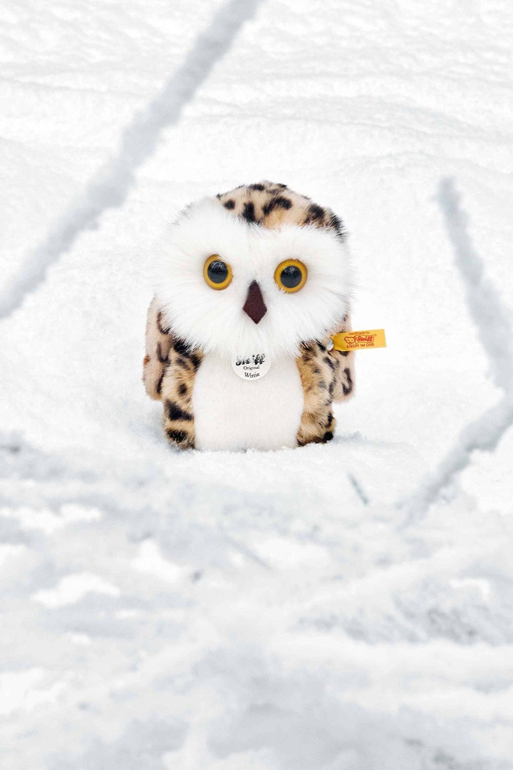 ドイツ製 Steiff 小さなフクロウ シュタイフ ぬいぐるみ Owl