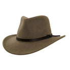 Crushable Felt Field Hat by American Hat Makers, a stylish accessory hat with a wide brim and natural felt texture.